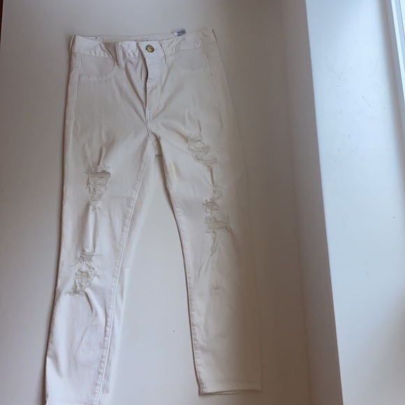 American eagle stretchy ripped skinny jeans - Picture 3 of 9